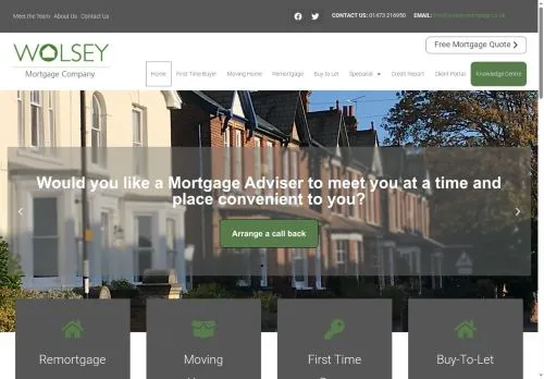 Website Image of Wolsey Commercial Limited