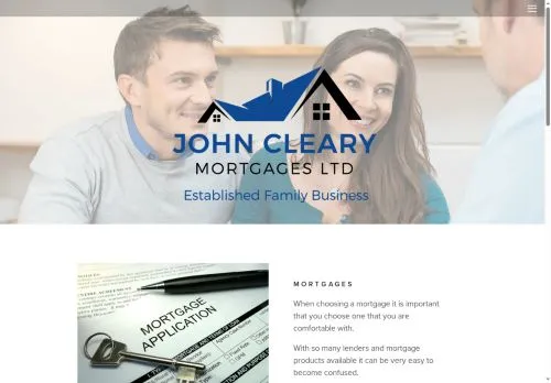 Website Image of John Cleary Mortgages LTD