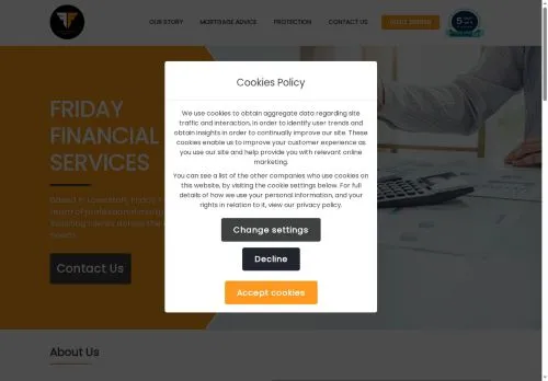 Website Image of Friday Financial Services LTD