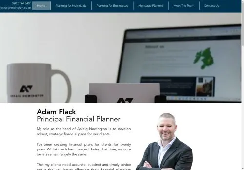 Website Image of Askaig Newington LTD