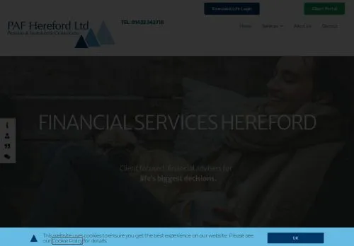 Website Image of PAF Hereford LTD