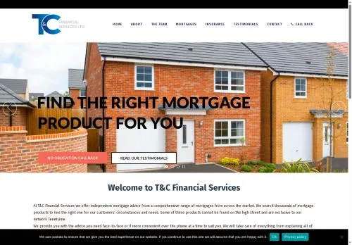 Website Image of T&c Financial Services LTD