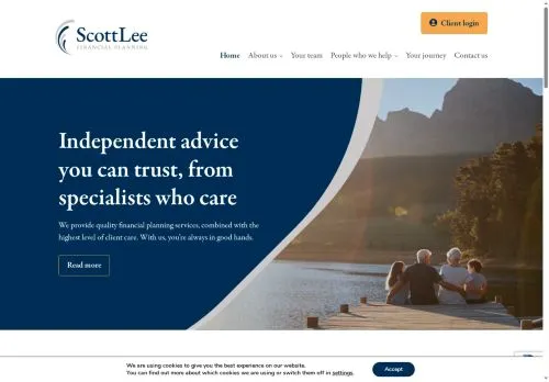 Website Image of Scottlee Financial Planning LLP
