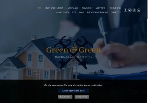Website Image of James Green Mortgage LTD