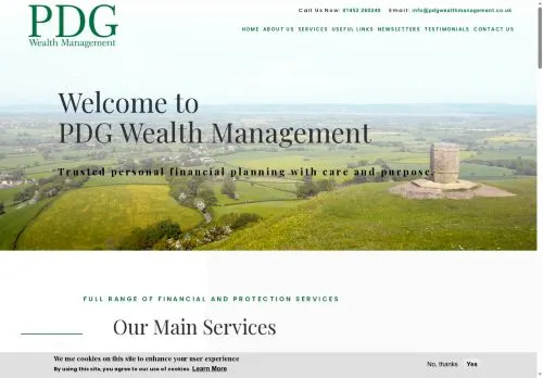 Website Image of PDG Wealth Management Limited