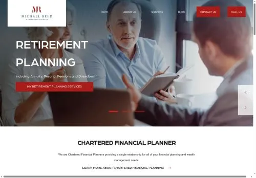Website Image of Michael Reed Wealth Management Limited