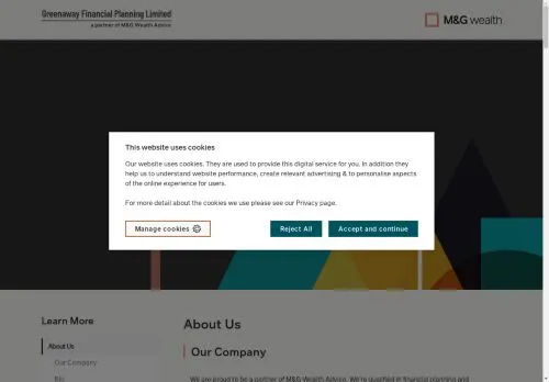 Website Image of Greenaway Financial Planning Limited