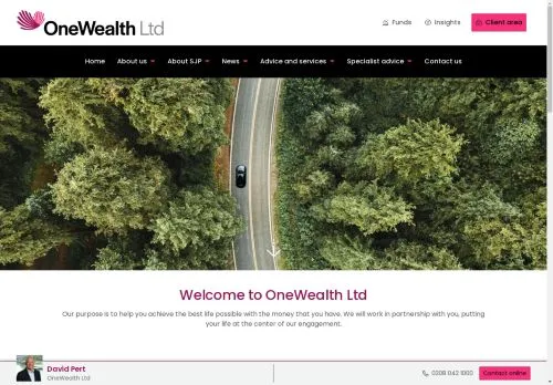 Website Image of Onewealth LTD