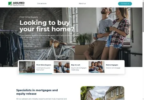 Website Image of Assured Equity Finance LTD