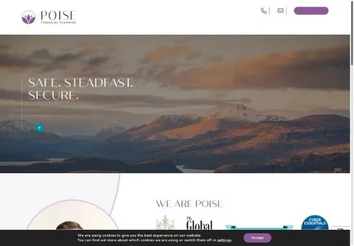 Website Image of Poise Financial Planning Limited