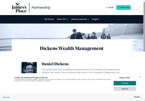 Website Image of Dickens Wealth Management Limited