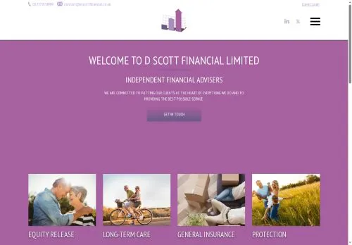 Website Image of D Scott Financial Limited