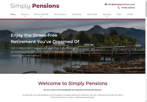 Website Image of Simply Pensions LTD