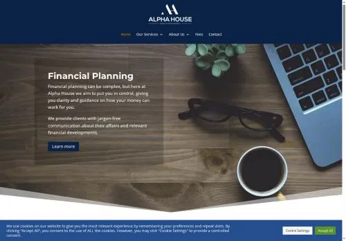 Website Image of Alpha House Wealth Management Limited