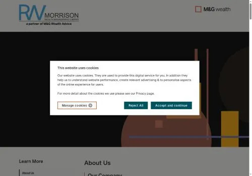 Website Image of RW Morrison Wealth Management LTD