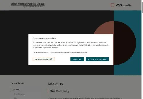 Website Image of VEITCH FINANCIAL PLANNING LTD