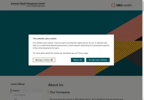 Website Image of Braiswick Wealth Management LTD