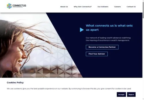 Website Image of Connectus Wealth Management Limited