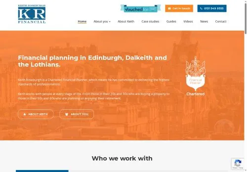 Website Image of Keith Roseburgh Financial Limited