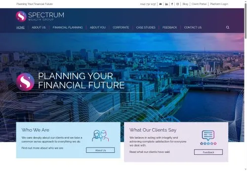 Website Image of SPECTRUM WEALTH GROUP LTD