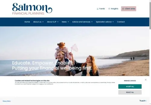 Website Image of Salmon Financial Planning
