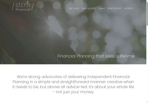Website Image of Stem Financial LTD