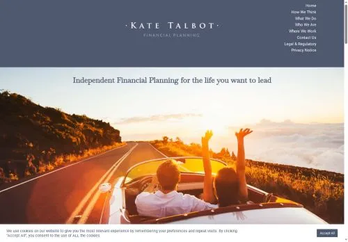 Website Image of Kate Talbot Financial Planning Limited