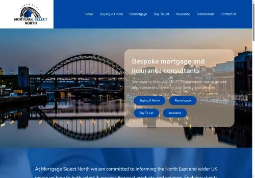 Website Image of Mortgage Select North LTD