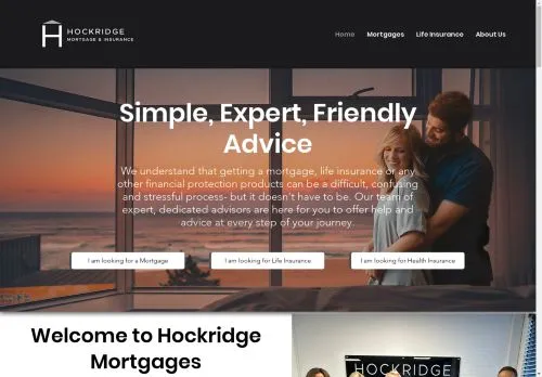 Website Image of Hockridge Mortgages Limited