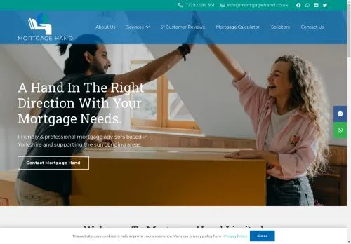Website Image of MORTGAGE HAND LIMITED