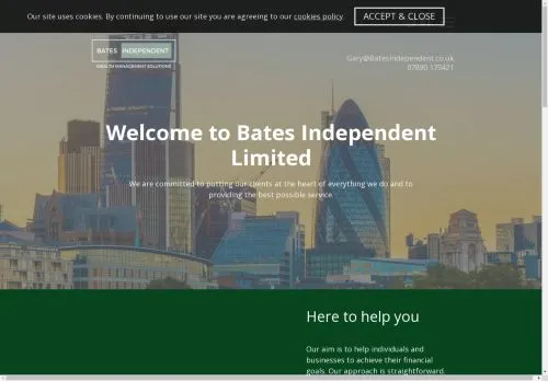 Website Image of Bates Independent Limited