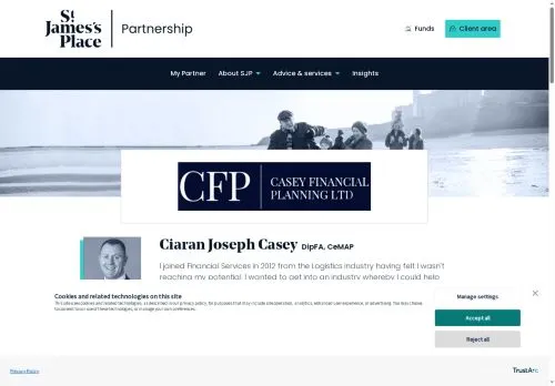Website Image of Casey Financial Planning Limited