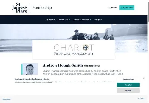 Website Image of Chariot Financial Management Limited