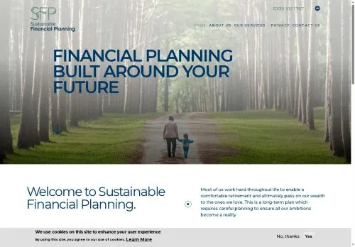 Website Image of Sustainable Financial Planning LTD