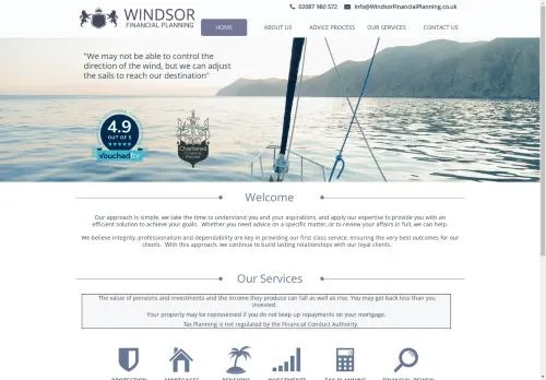Website Image of Windsor Financial Planning Limited