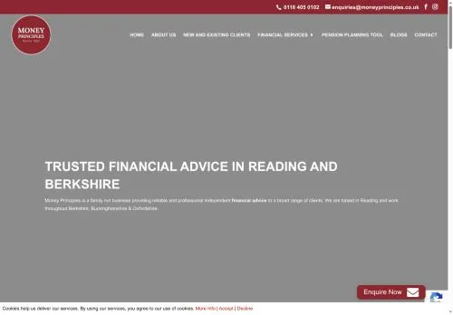 Website Image of Money Principles LTD