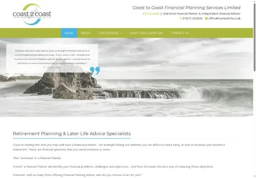 Website Image of Coast To Coast Financial Planning Services Limited