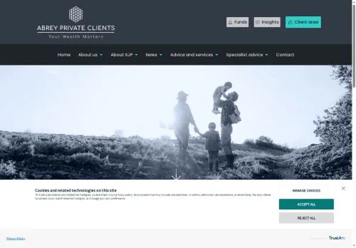 Website Image of Abrey Private Clients LLP