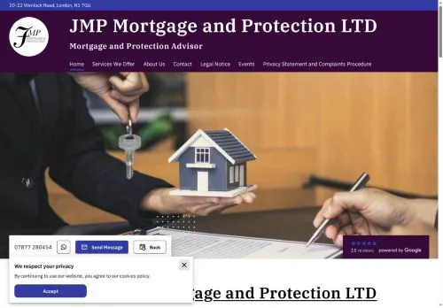 Website Image of JMP Mortgage and Protection LTD