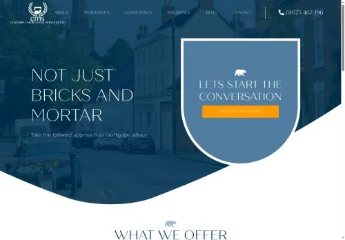 Website Image of Coleshill Mortgage Services Limited