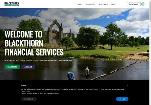 Website Image of Blackthorn Financial Services LTD