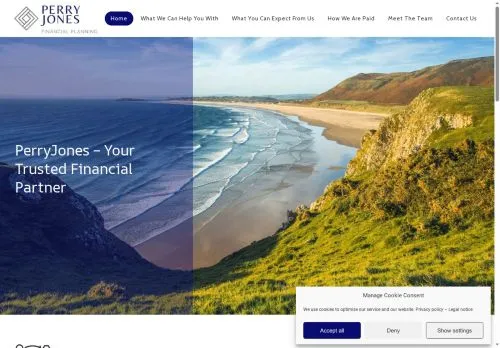 Website Image of Perryjones Financial Planning Limited