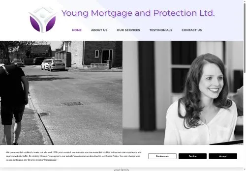 Website Image of Young Mortgage and Protection LTD