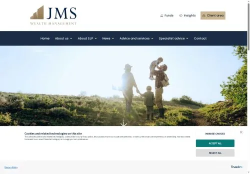 Website Image of JMS Wealth Management LTD