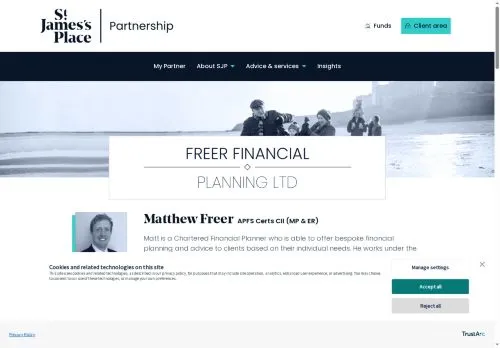Website Image of Freer Financial Planning LTD