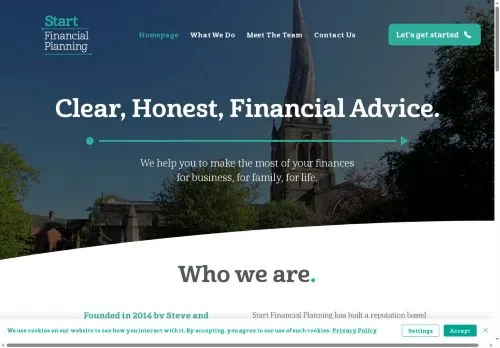 Website Image of Start Financial Planning Limited