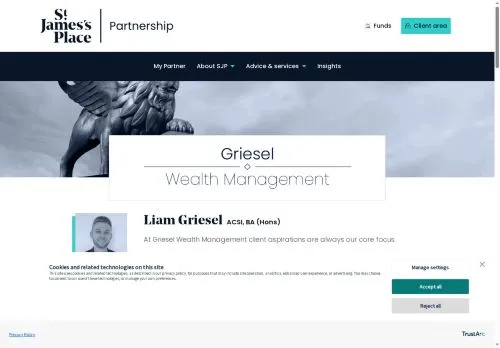 Website Image of Liam Griesel