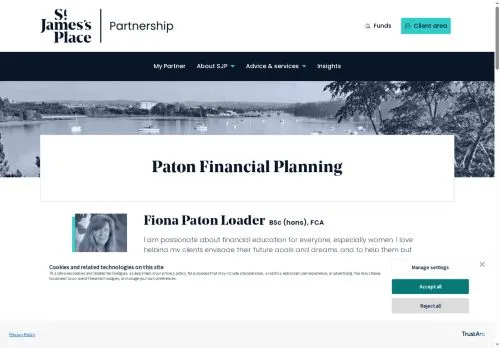 Website Image of Fiona Loader