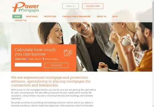 Website Image of Power Mortgages LTD