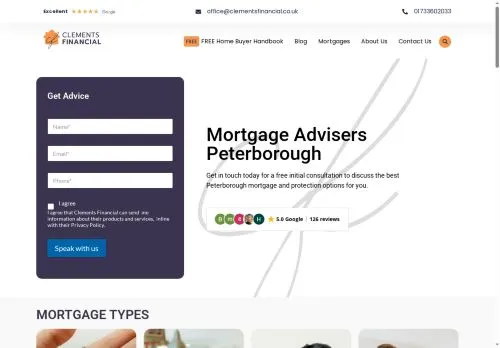 Website Image of Clements Financial LTD